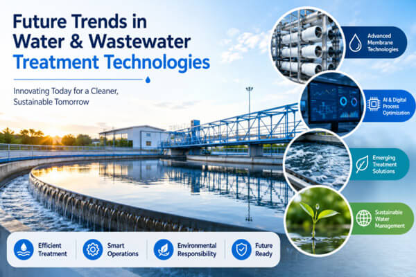 Future Trends in Water and Wastewater Treatment Technologies