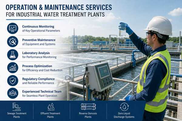 Operation and Maintenance Services for Industrial Water Treatment Plants