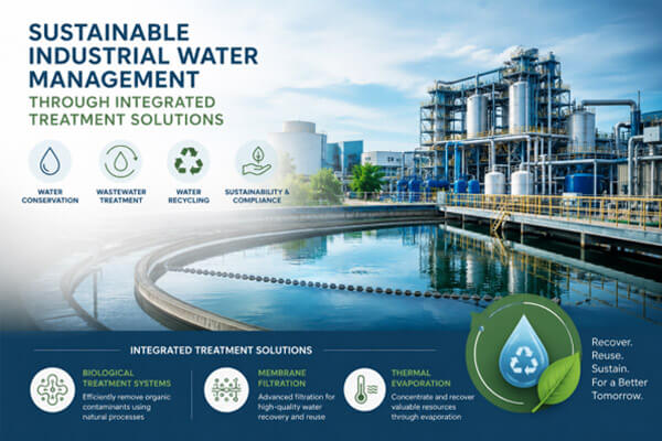 Sustainable Industrial Water Management Through Integrated Treatment Solutions