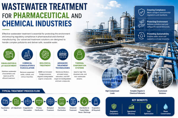 Wastewater Treatment for Pharmaceutical and Chemical Industries