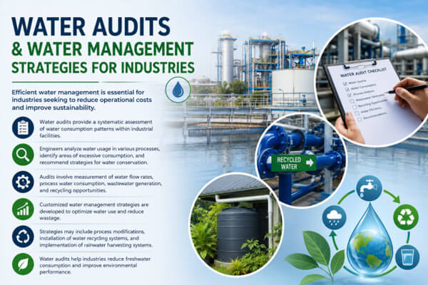 Water Audits and Water Management Strategies for Industries